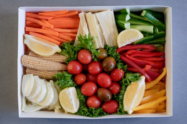 Vegetable platter pic